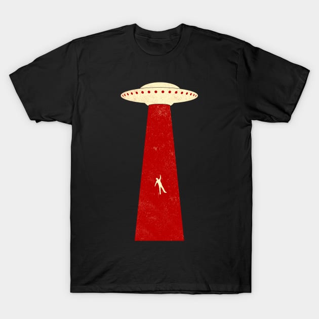 Spaceship beam T-Shirt by Drop23